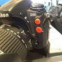 Tapones rojos PC SYNC y control remoto Nikon Fuji 3