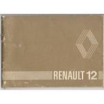 Manual de instrucciones Renault 12. Español