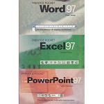 Lote 3 libros Office 97 (Word, Excel, PowerPoint)