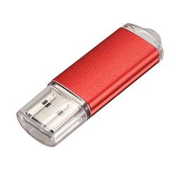 Pendrive aluminio USB 16Gb rojo